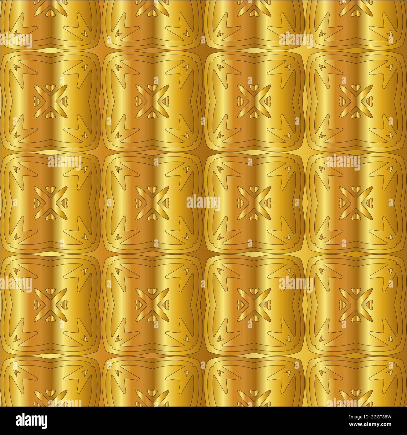 Gold metal texture background vector illustration Stock Vector Image ...
