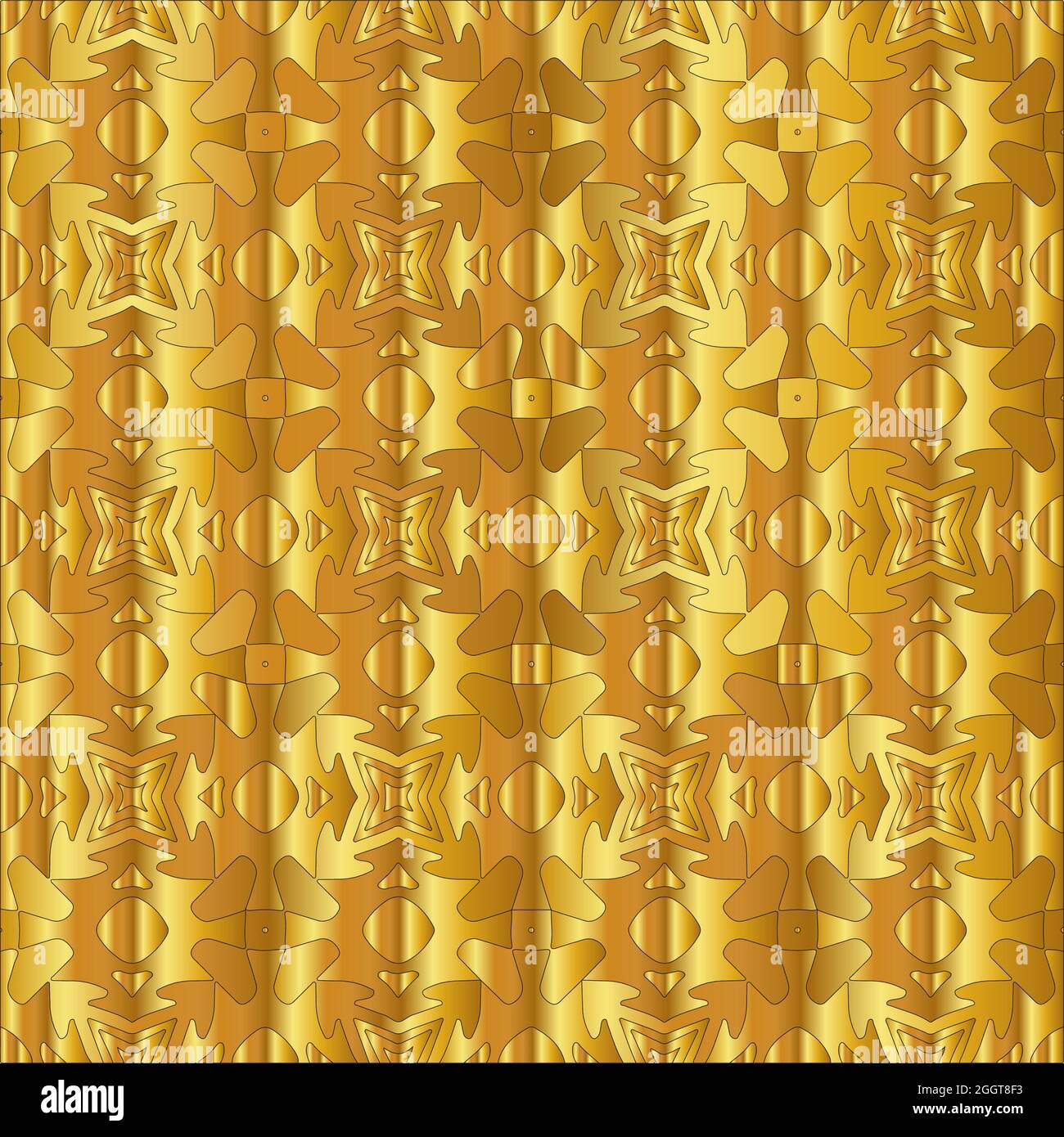 Gold metal texture background vector illustration Stock Vector Image ...