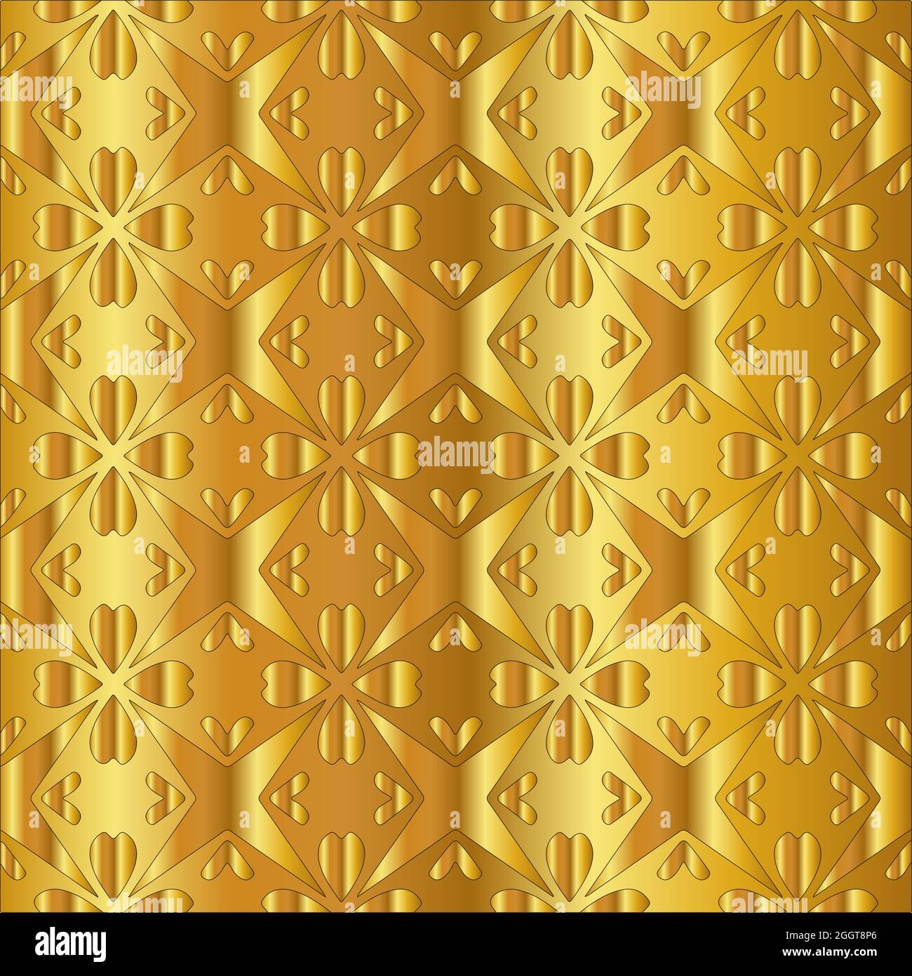 Gold metal texture background vector illustration Stock Vector Image ...
