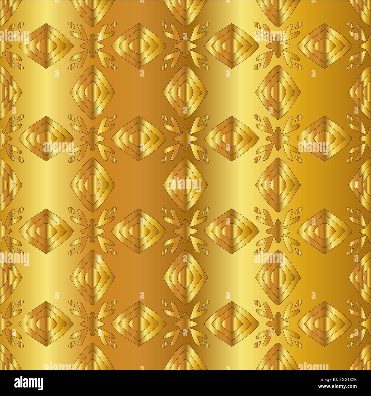 Gold metal texture background vector illustration Stock Vector Image ...