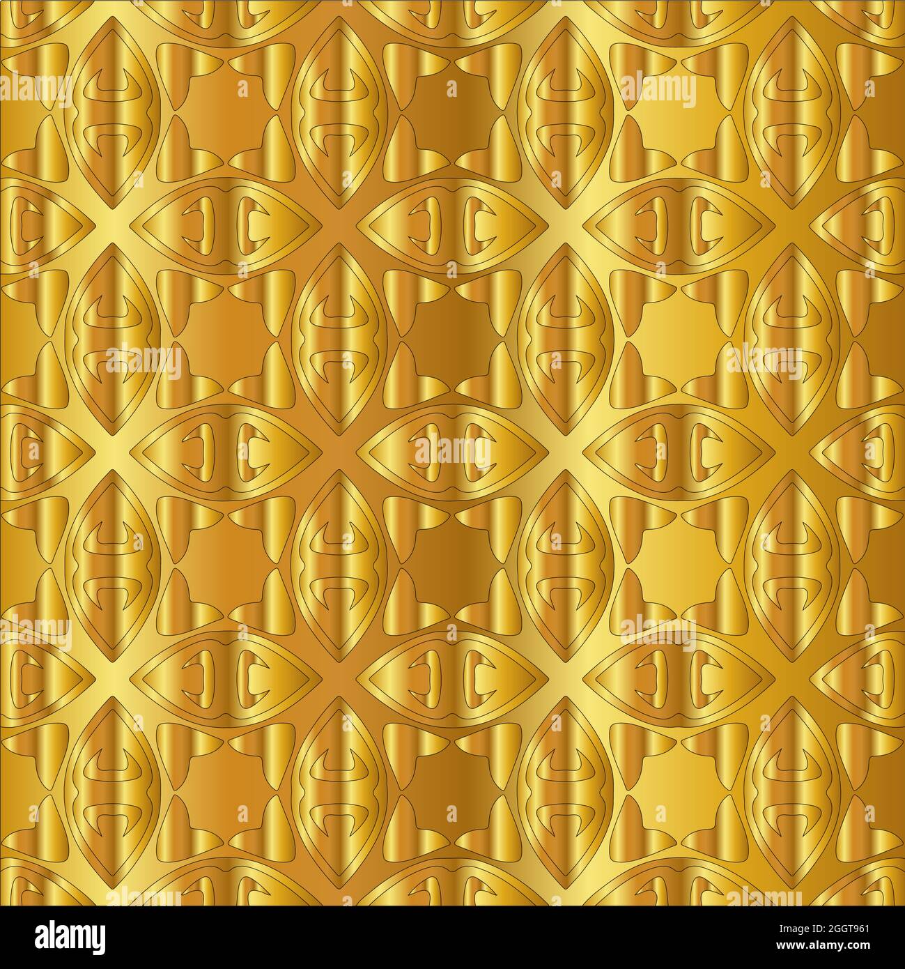 Gold metal texture background vector illustration Stock Vector Image ...