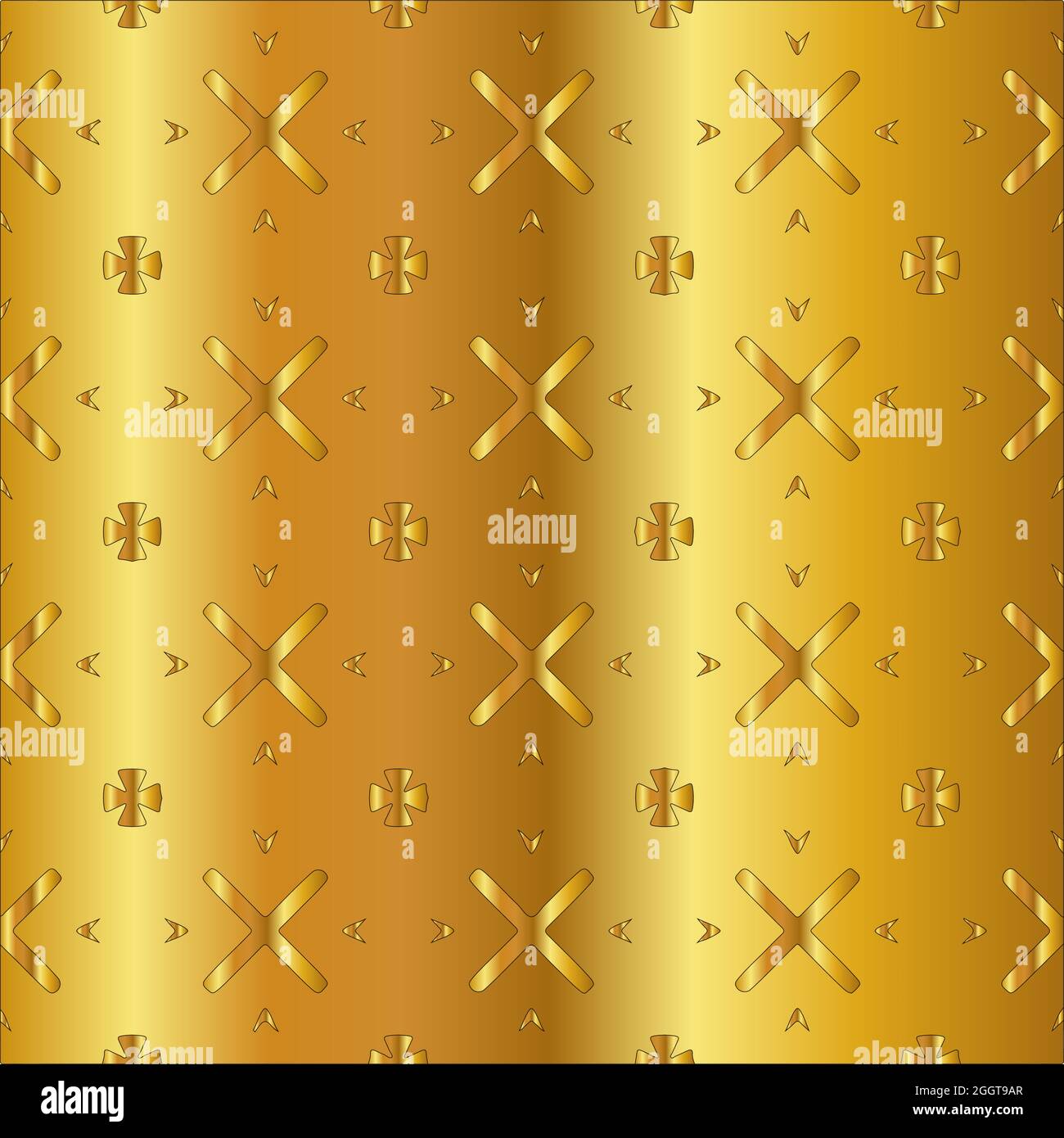 Gold metal texture background vector illustration Stock Vector Image ...