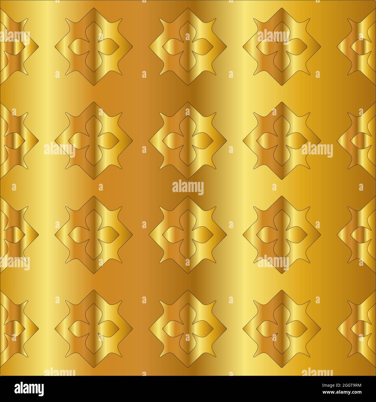 Gold metal texture background vector illustration Stock Vector Image ...