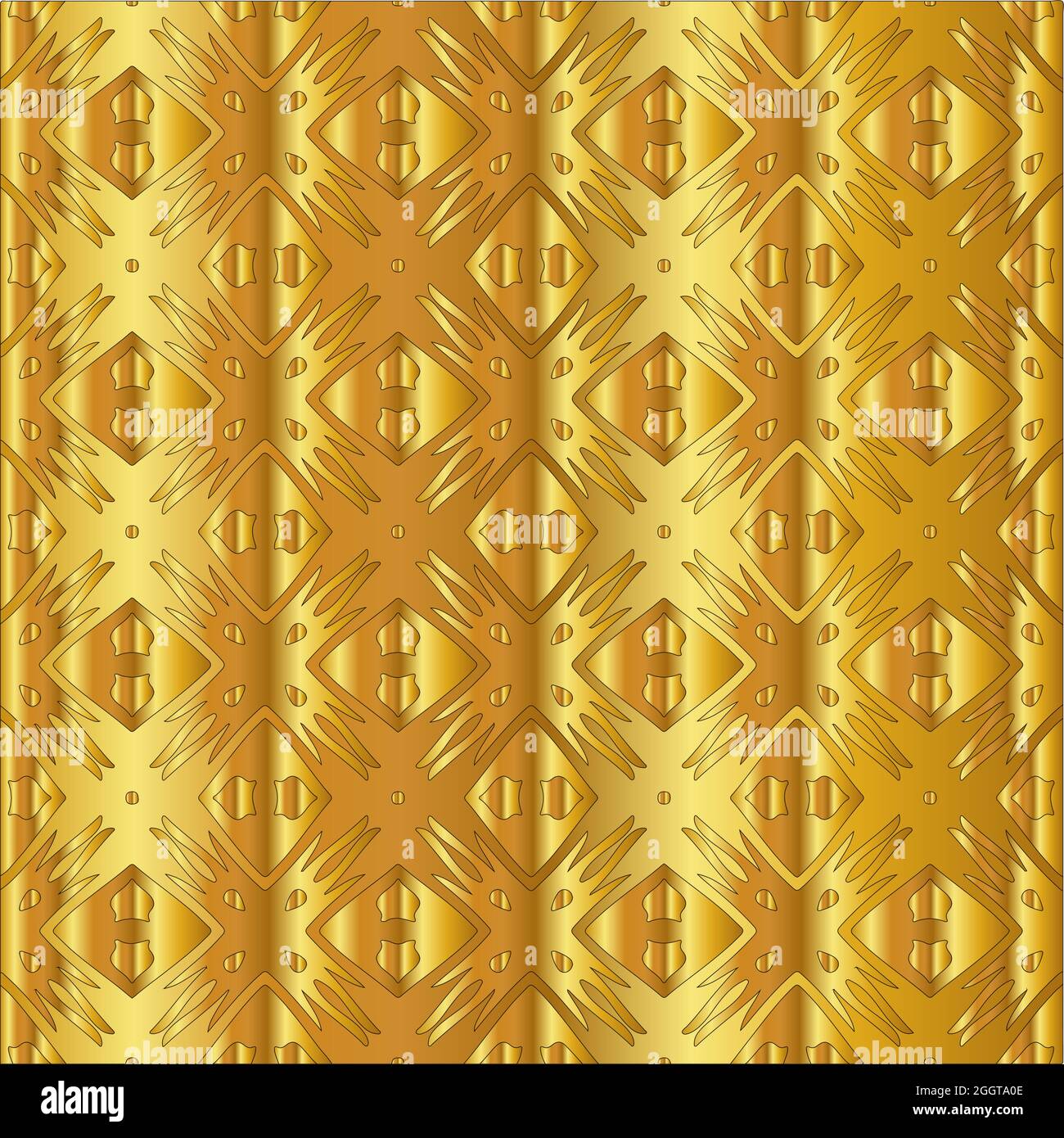 Gold metal texture background vector illustration Stock Vector Image ...