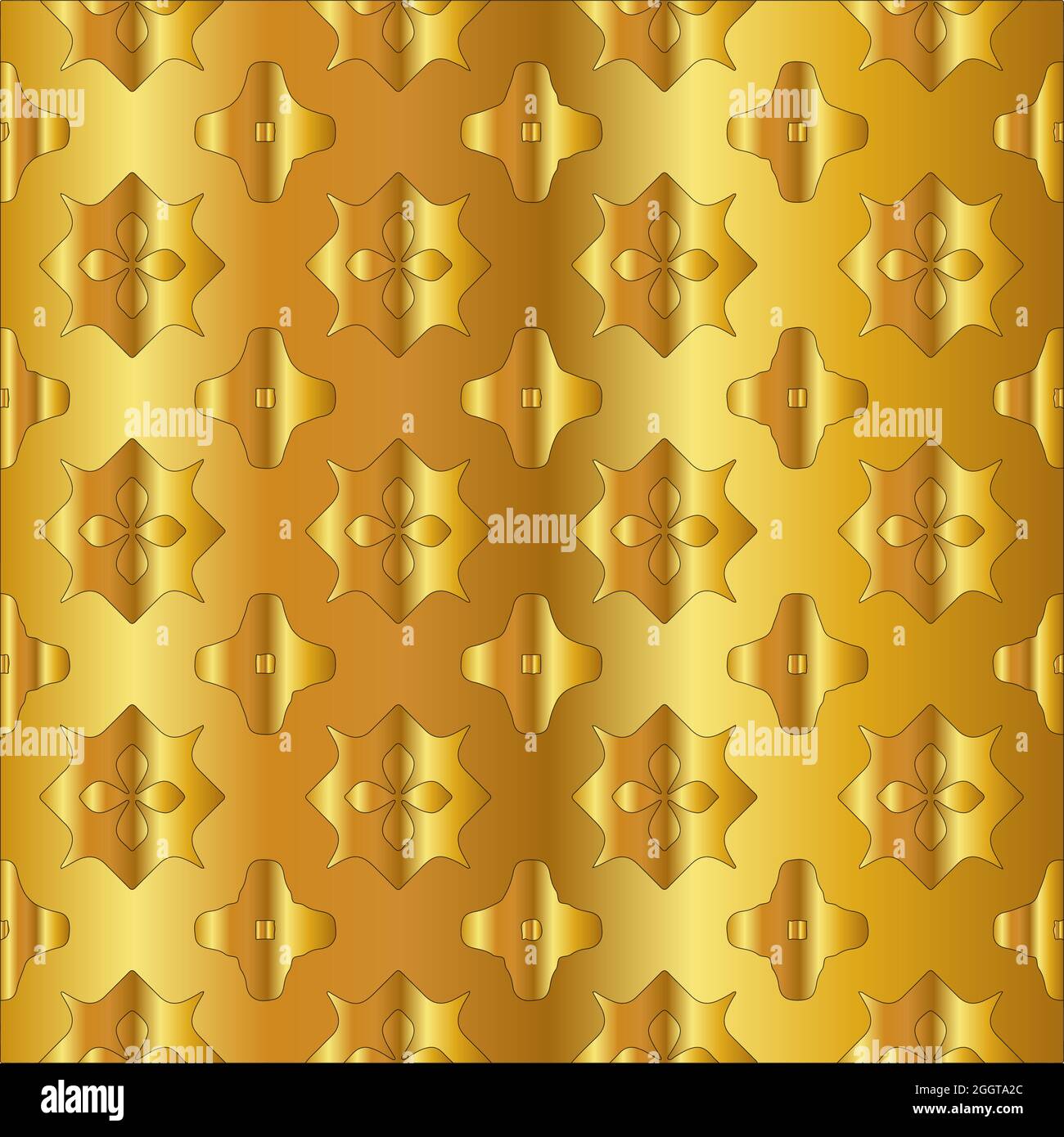 Gold metal texture background vector illustration Stock Vector Image ...