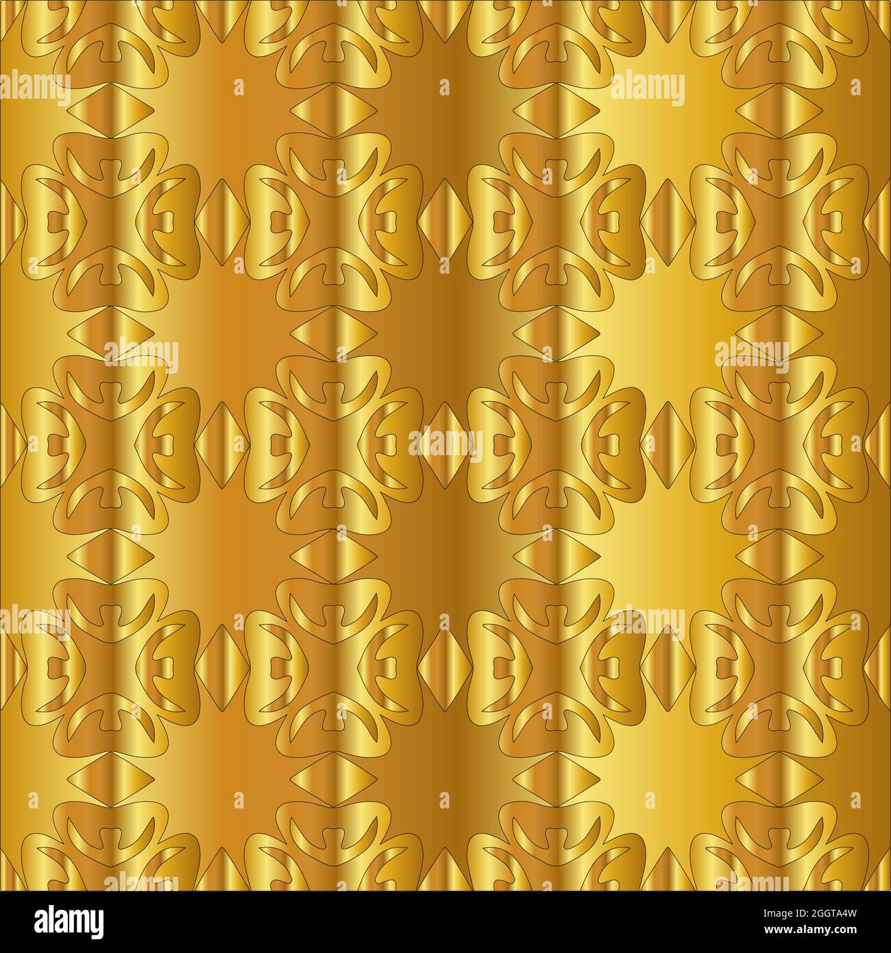 Gold metal texture background vector illustration Stock Vector Image ...