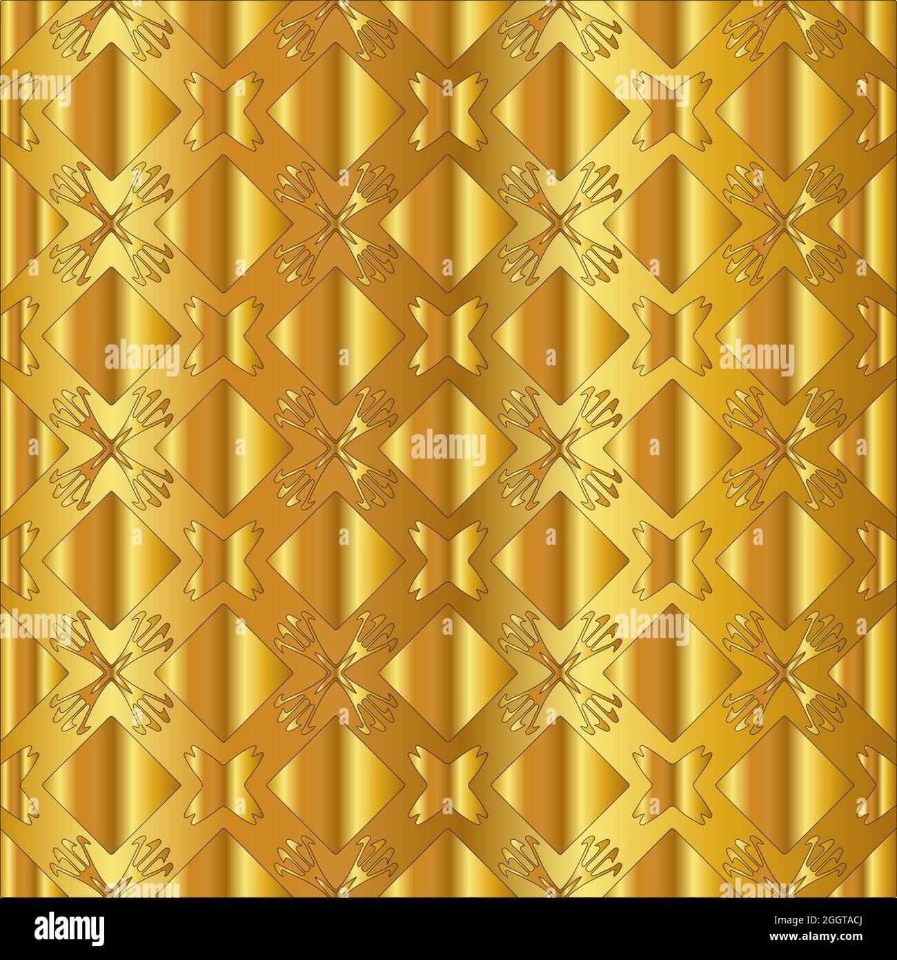 Gold Metal Texture Background Vector Illustration Stock Vector Image ...