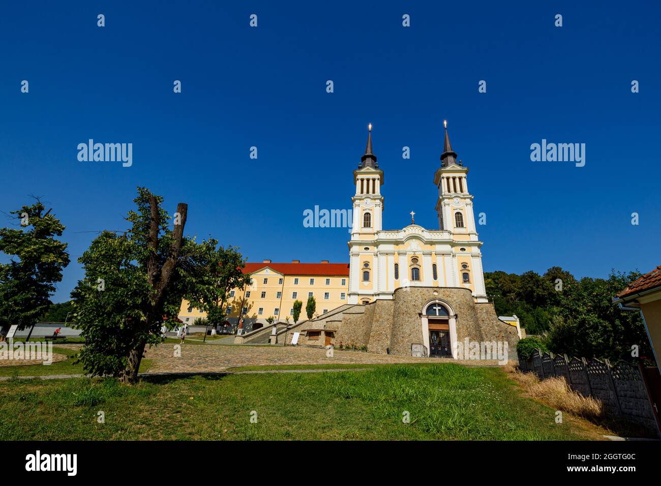 Radna The cathedral of Maria Radna at Arad in Romania Stock Photo - Alamy