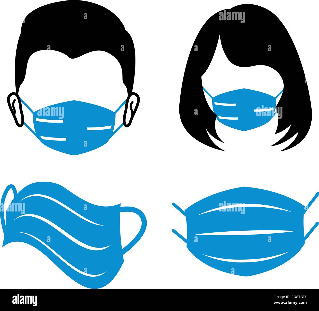 Sick respirator Stock Vector Images - Alamy