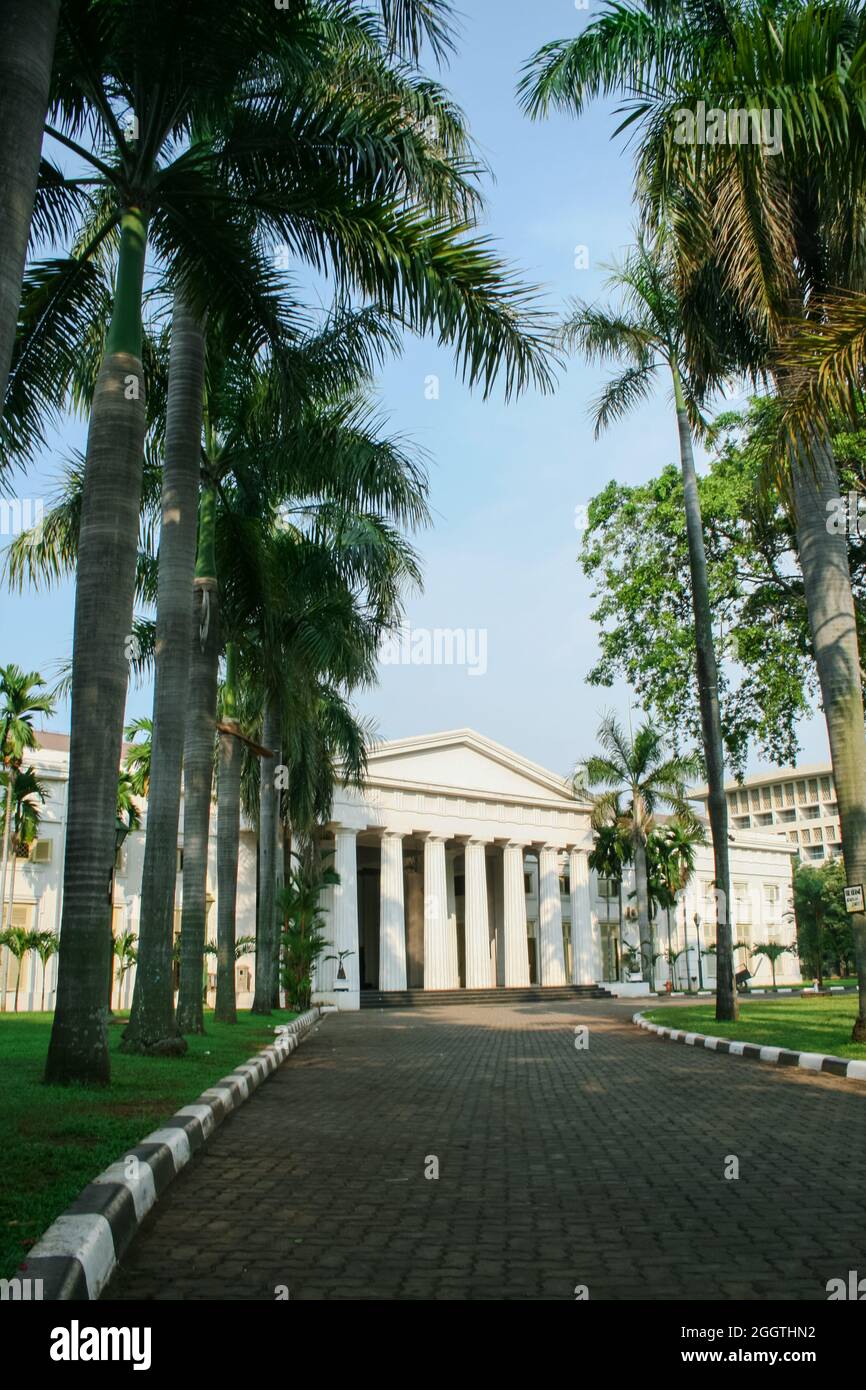 The Museum of Fine Arts and Ceramics exhibits various collections of fine arts and ceramics. The collection of paintings dates back to the 1800's unti Stock Photo