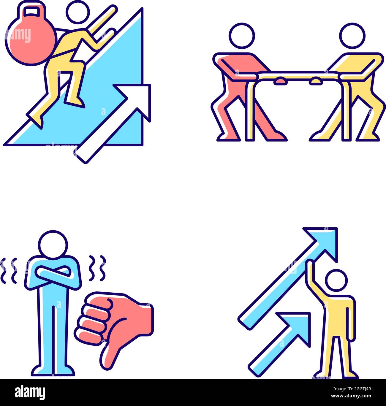 Dynamic personality Stock Vector Images - Alamy