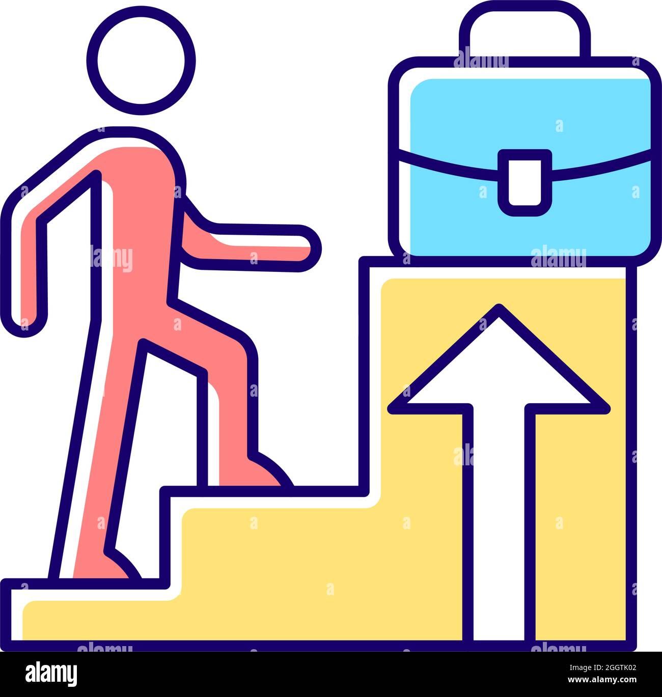 Promotion RGB color icon Stock Vector