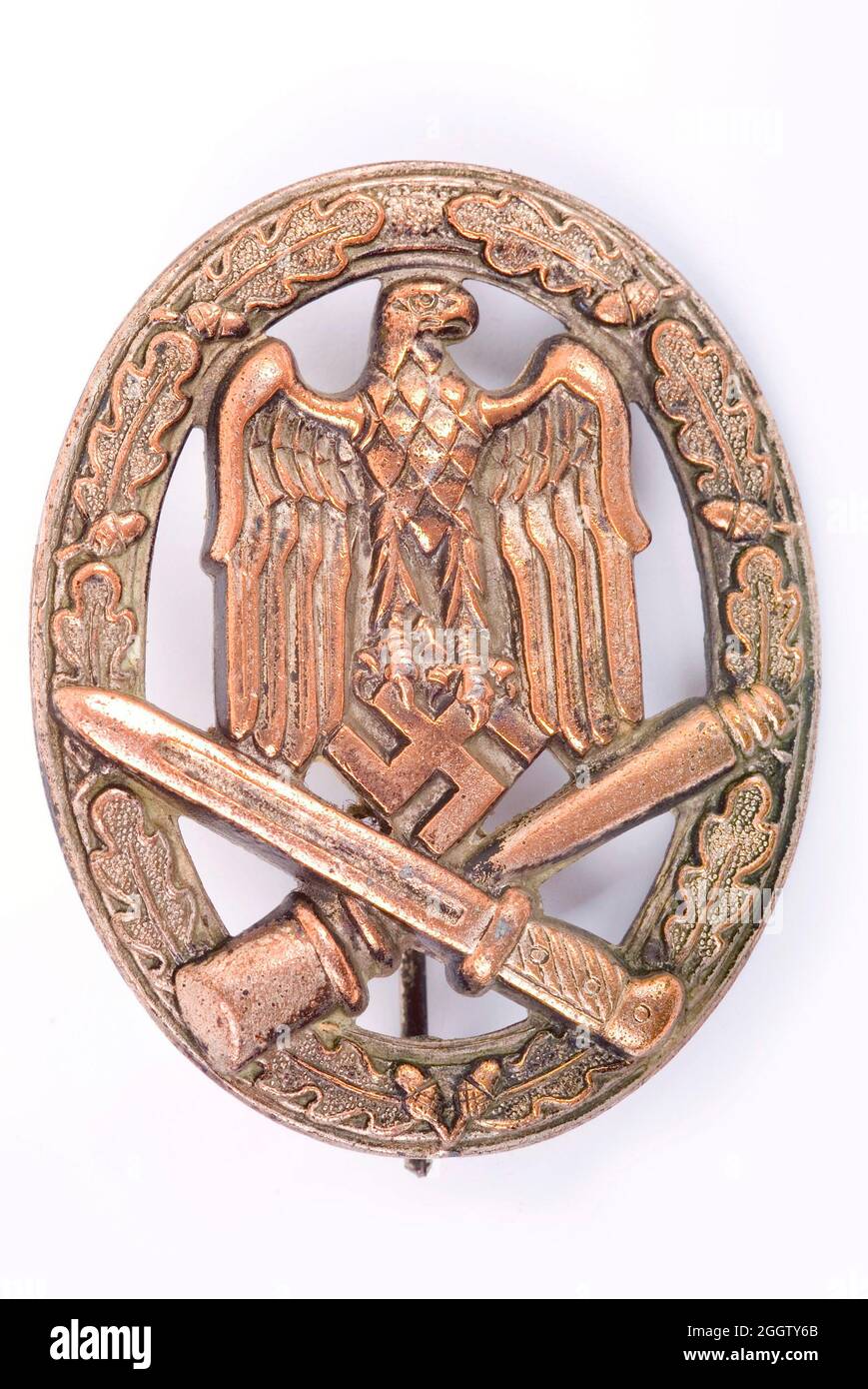 General Assault Badge, flash for soldier in the 2nd World War Stock Photo