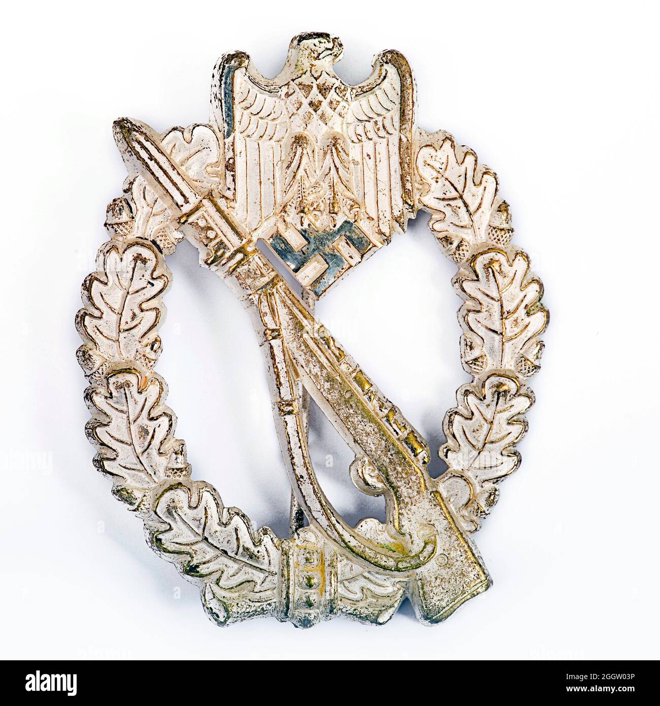 Infantry Assault Badge, flash for soldier in the 2nd World War Stock Photo