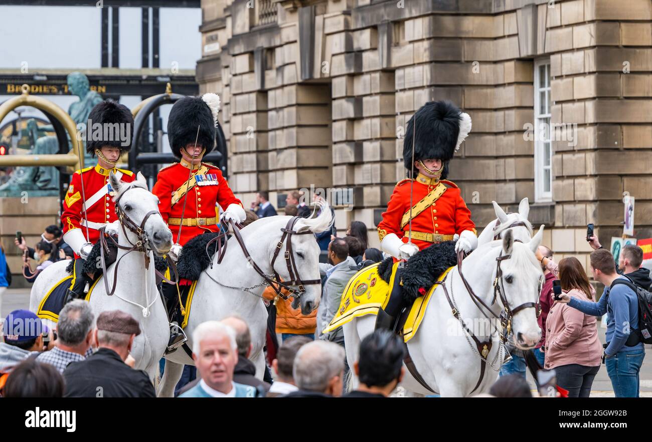 Royal Mile, Edinburgh, Scotland, United Kingdom, 3rd September 2021