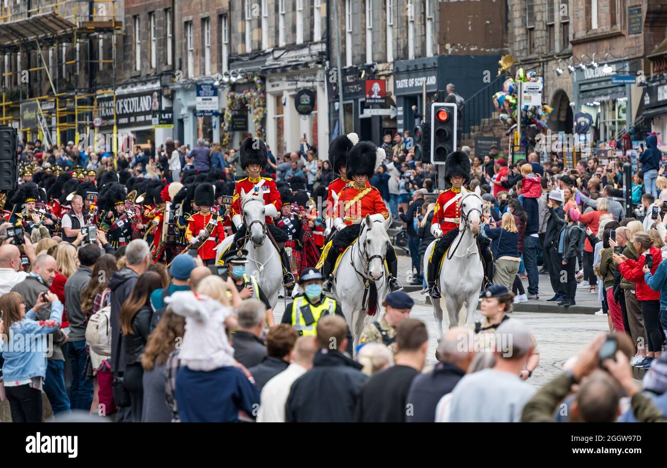 Royal Mile, Edinburgh, Scotland, United Kingdom, 3rd September 2021