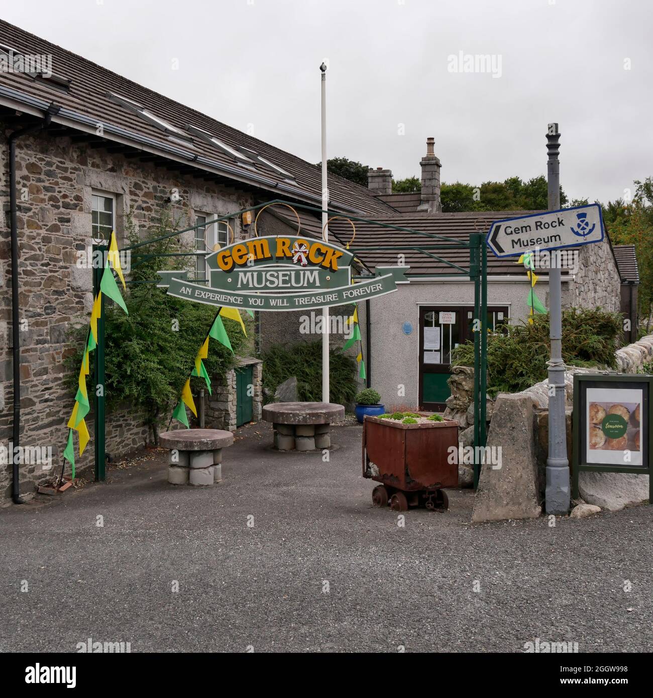 Gem Rock Museum,Creetown,Dumfries and Galloway, Scotland,UK Stock Photo