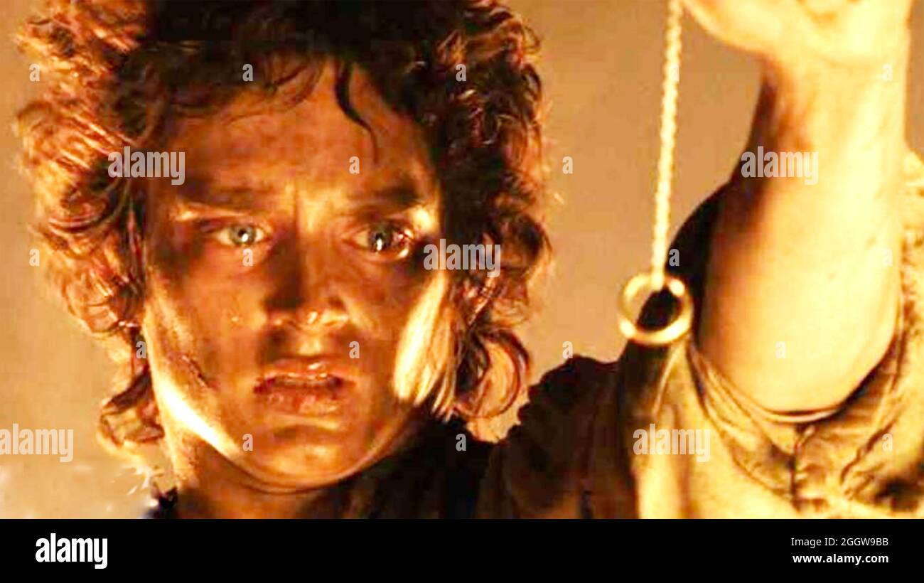 LORD OF THE RINGS: THE RETURN OF THE KING 2003 New Line Cinema film with Elijah Wood Stock Photo