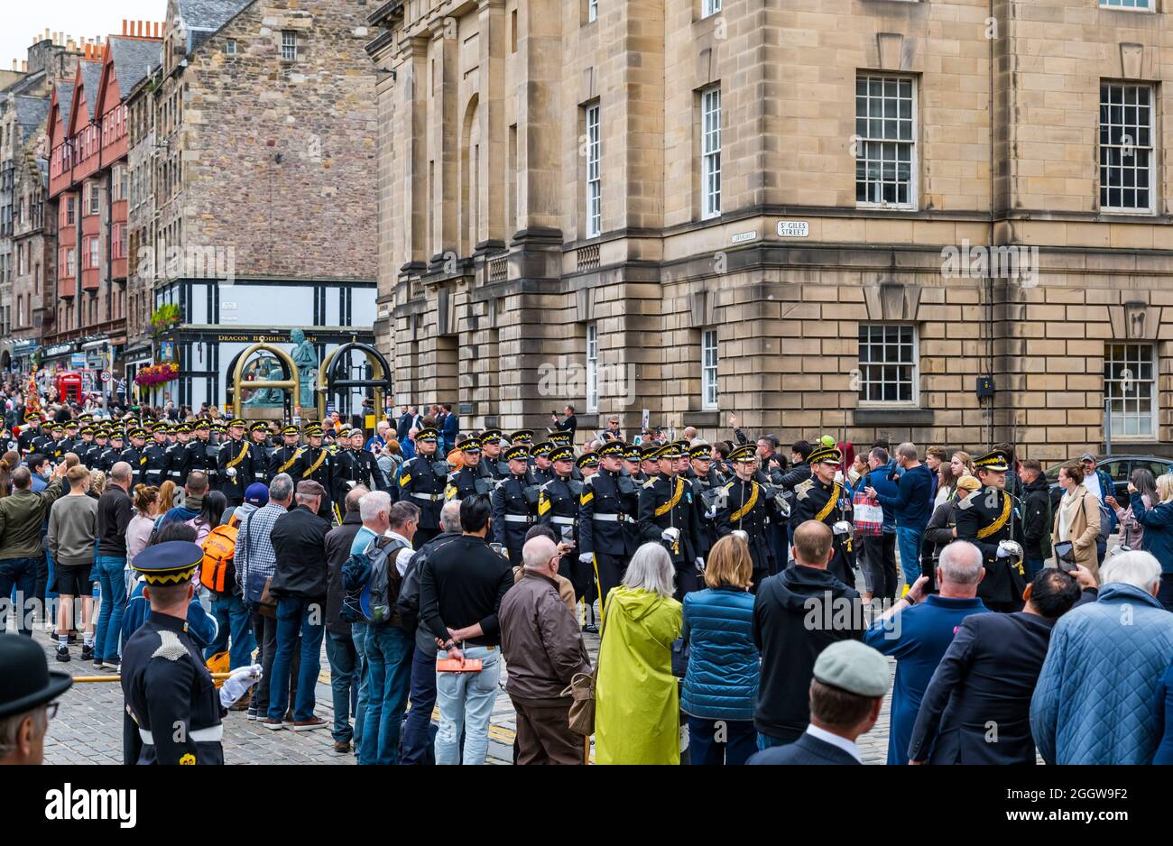 Royal Mile, Edinburgh, Scotland, United Kingdom, 3rd September 2021