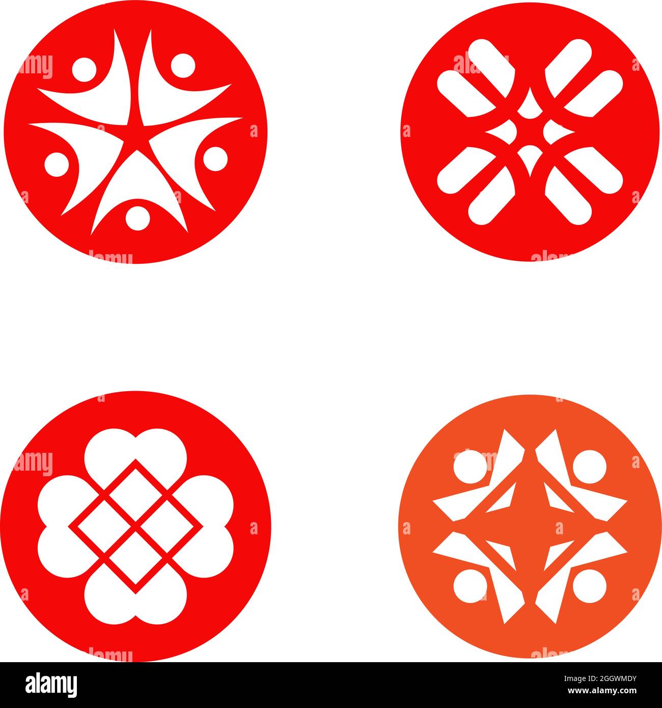 Community, adoption, care, teamwork logo design vector Stock Vector