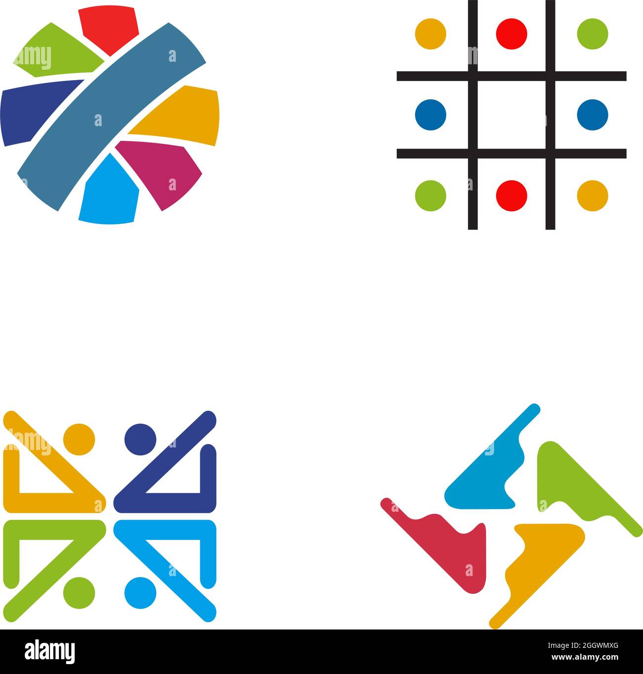 Community, adoption, care, teamwork logo design vector Stock Vector