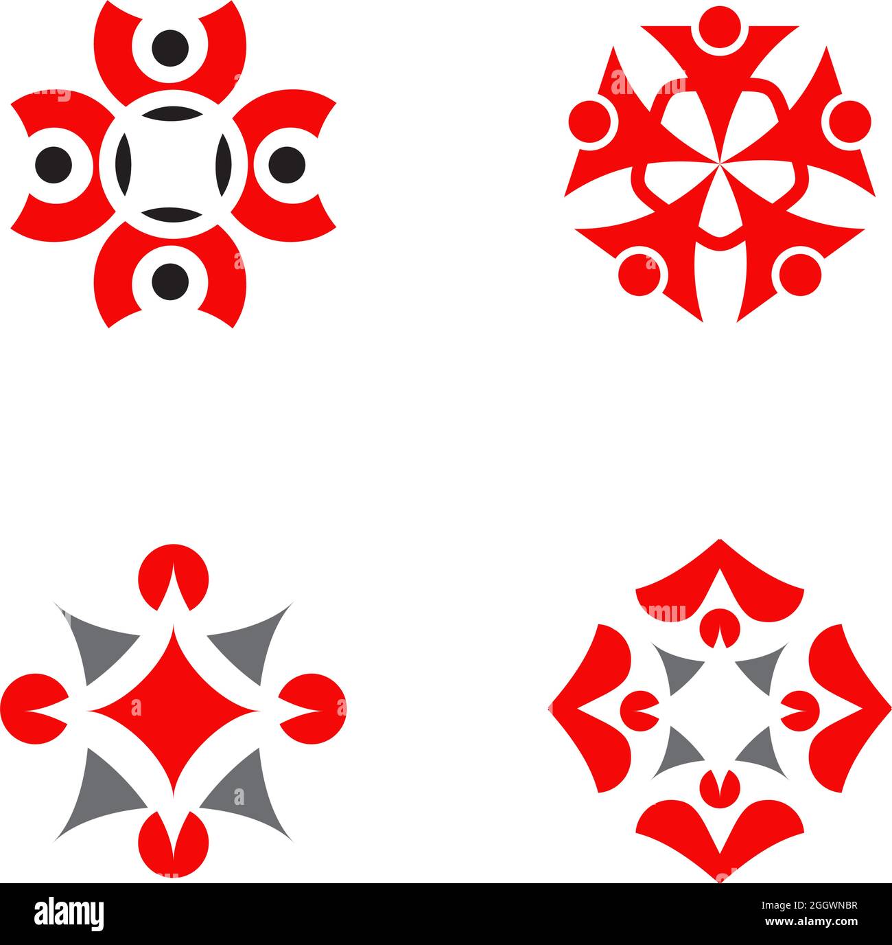 Community, adoption, care, teamwork logo design vector Stock Vector