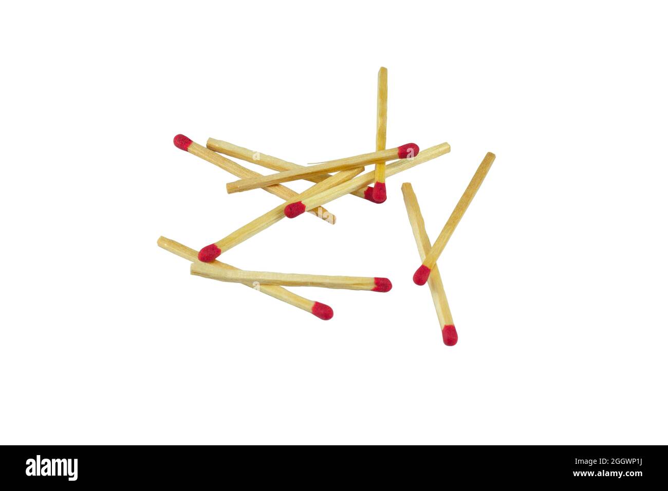 top view of matchstick isolated on white background Stock Photo - Alamy