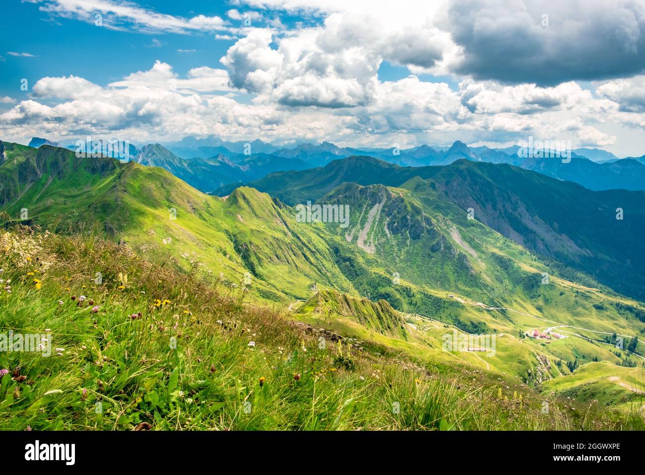 Summer day in the alps of Friuli Venezia-Giulia, Italy Stock Photo - Alamy