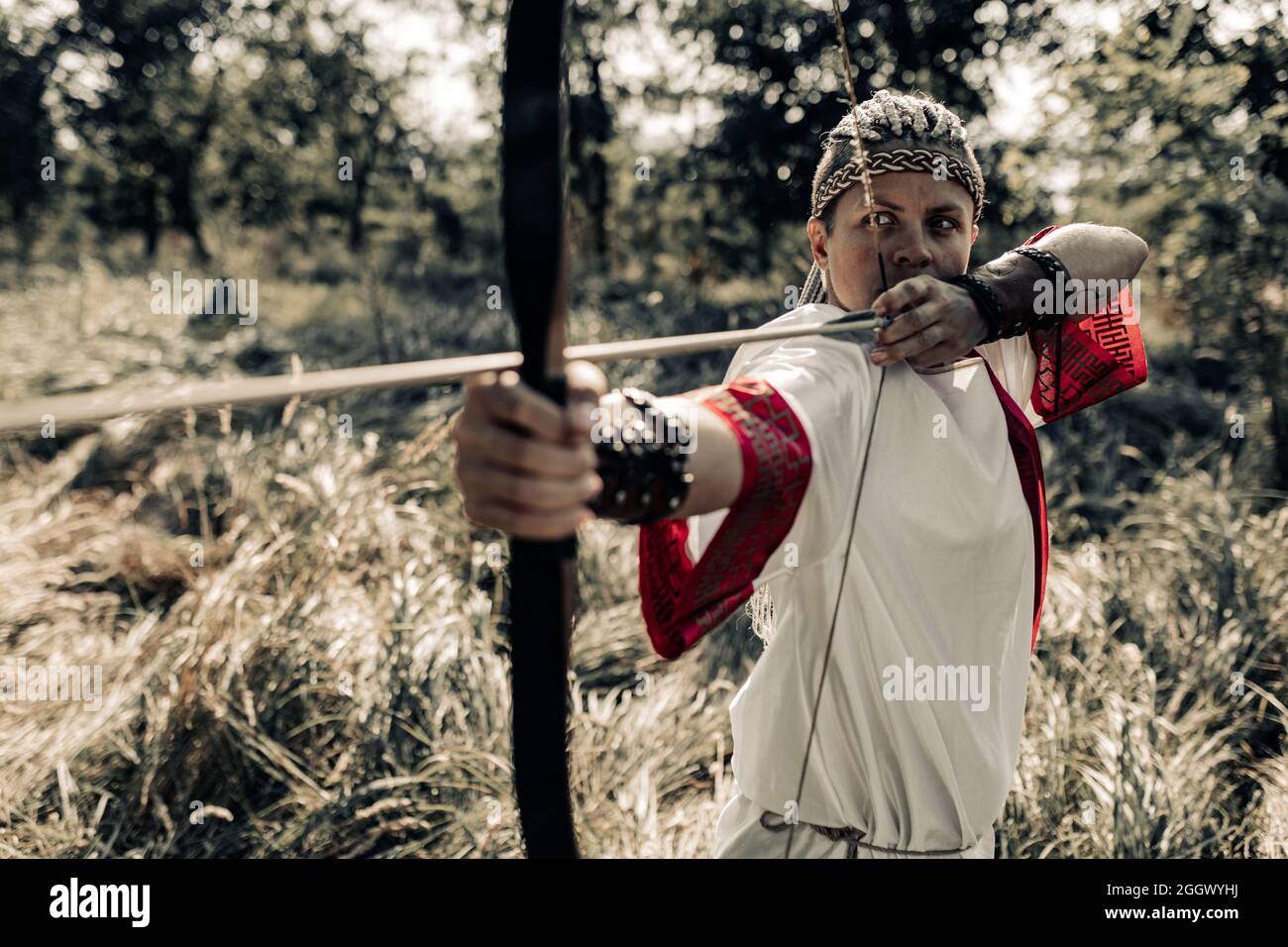 Ancient Greek Bow And Arrow