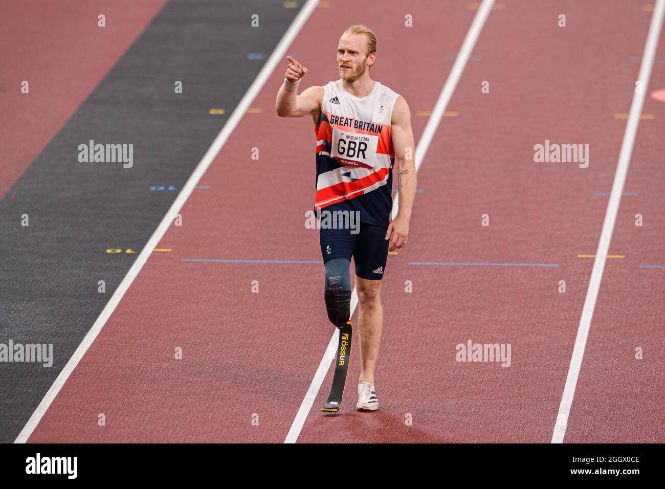 TOKYO, JAPAN. 03th Sep, 2021. Jonnie Peacock of Great Britain during