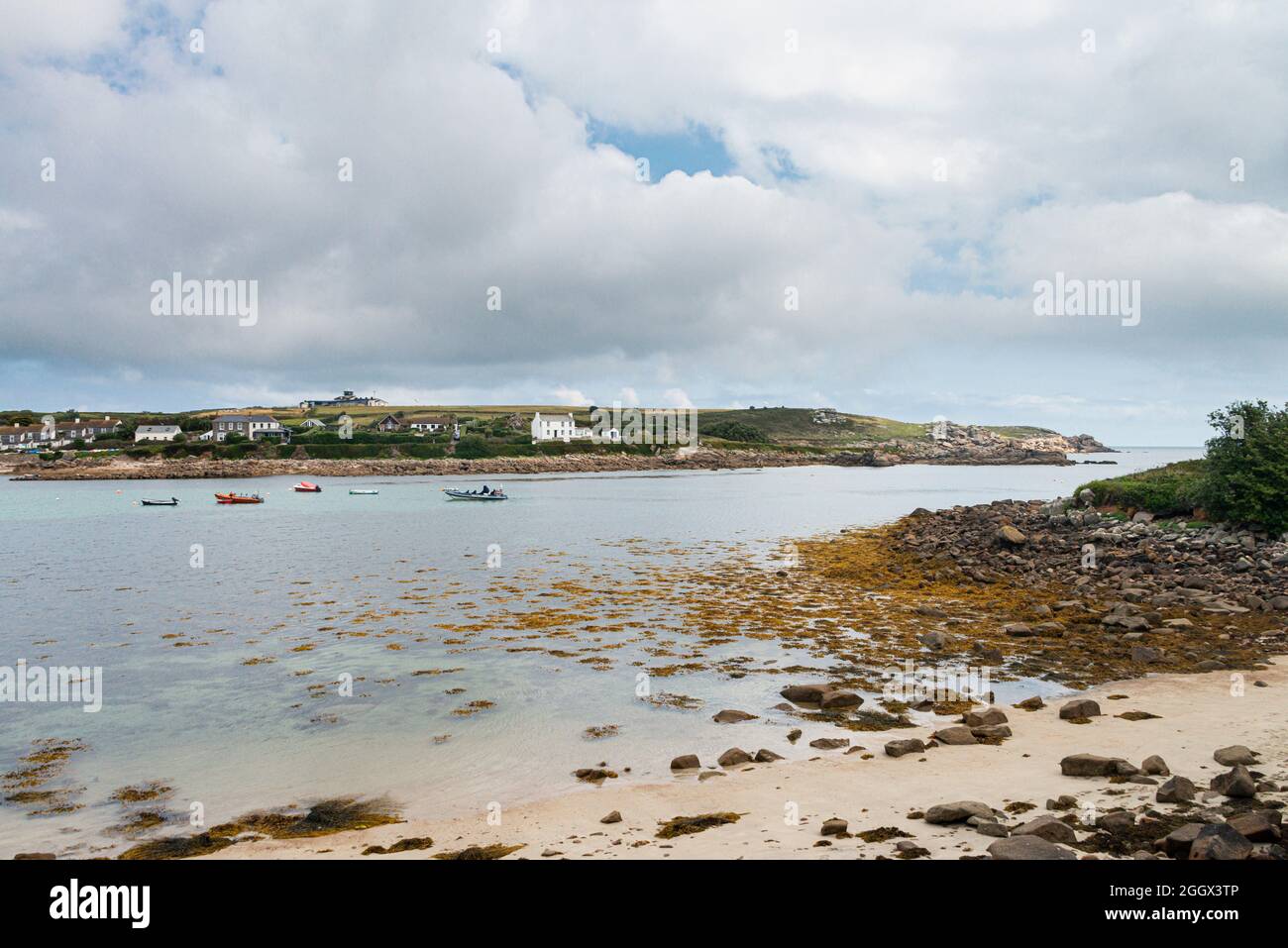 Old Town Bay, St Mary's, Isles of Scilly Stock Photo