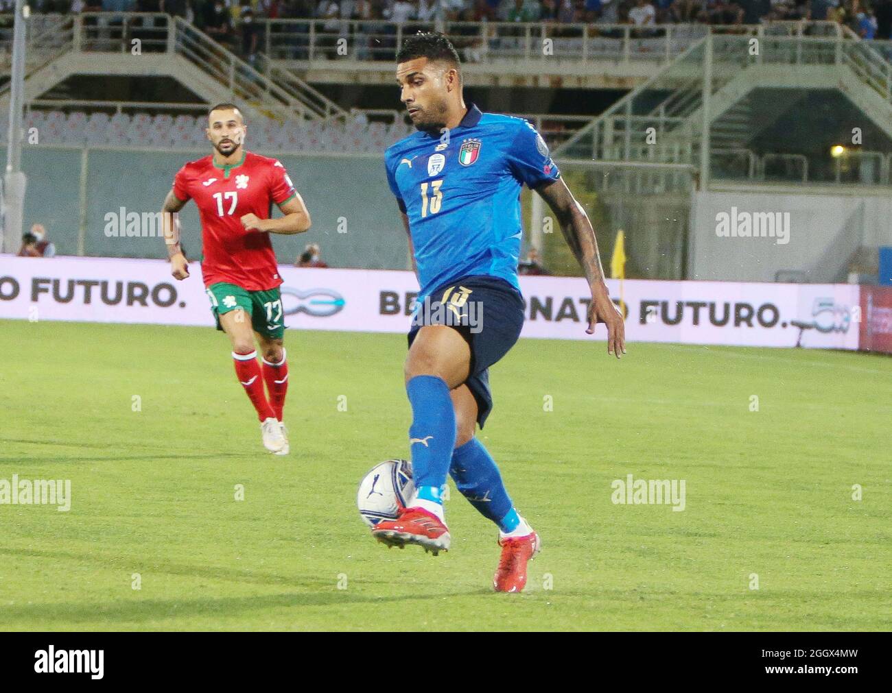 Emerson of Italy during the FIFA World Cup Qatar 2022, Qualifiers Group C football match between Italy and Bulgaria on September 2, 2022 at Artemio Franchi stadium in Firenze, Italy Credit Independent