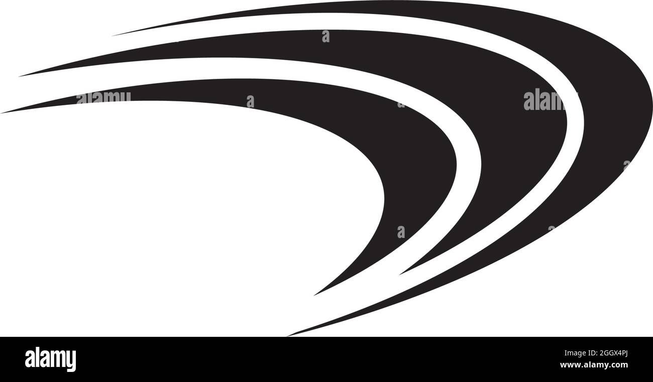Boomerang traditional weapon logo design vector template Stock Vector