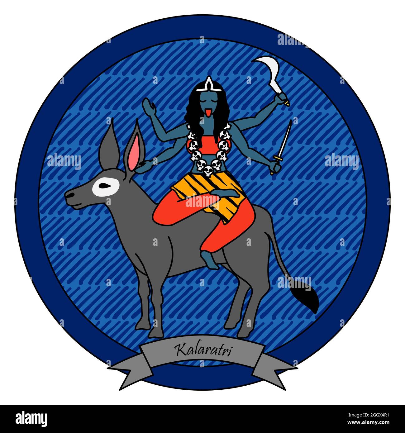 Kalaratri Cut Out Stock Images & Pictures - Alamy