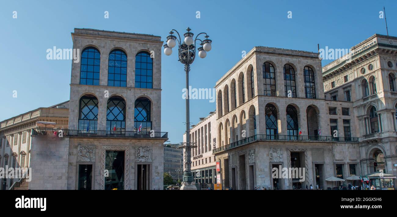 Museum of the twentieth century milan Stock Photo