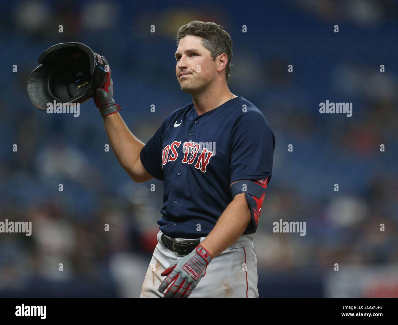 St. Petersburg, FL. USA; Boston Red Sox right fielder Hunter