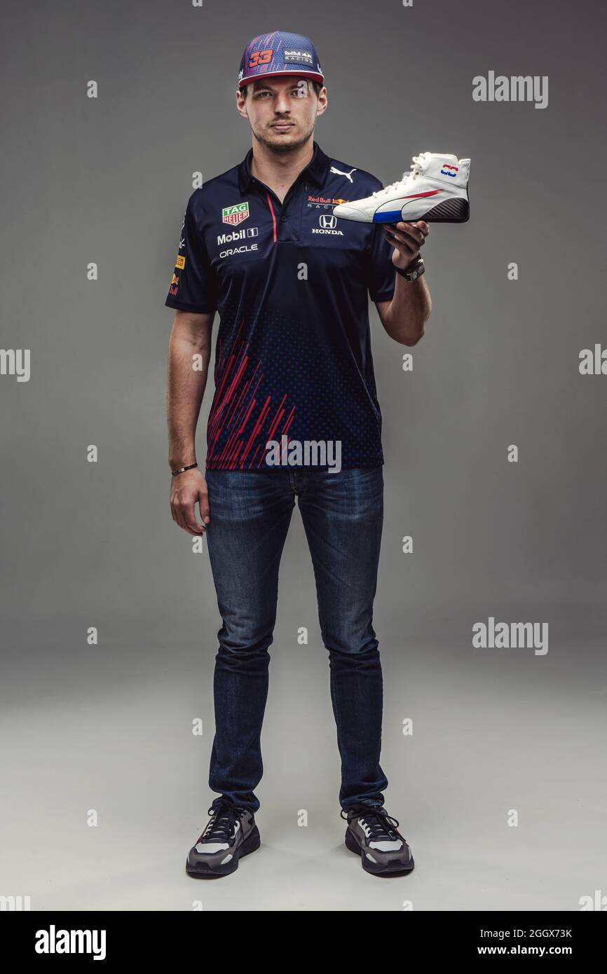Non Exclusive: ***NO MAIL ONLINE UNLESS AGREED***PUMA customizes Max  Verstappen ́s race boot exclusively for the Formula 1 Heineken Dutch Grand  Prix w Stock Photo - Alamy