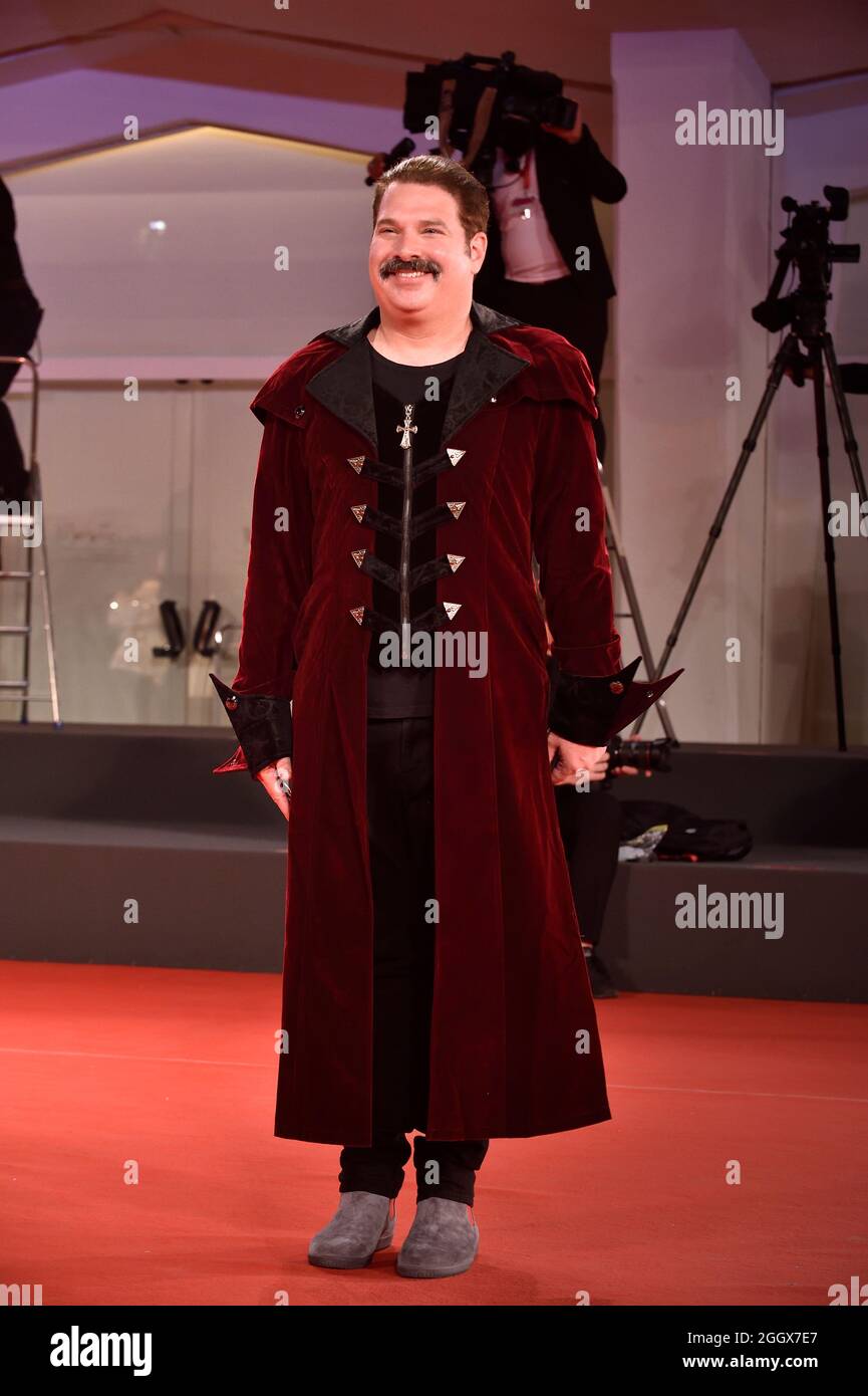 Venice, Italy. 02nd Sep, 2021. VENICE, ITALY - SEPTEMBER 02: Joel Michaely attends the red carpet of the movie 'The Card Counter' during the 78th Venice International Film Festival on September 02, 2021 in Venice, Italy. Credit: dpa/Alamy Live News Stock Photo