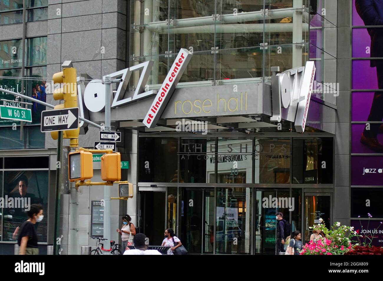 Jazz at Lincoln Center Rose Hall Columbus Circle Manhattan NYC Stock Photo Alamy