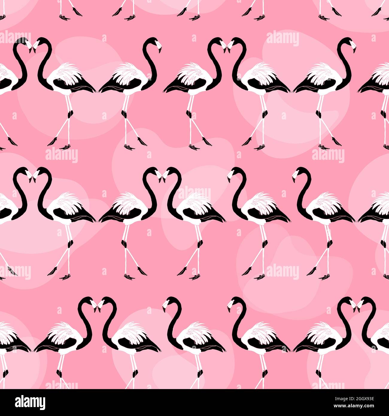 Pink Flamingo Pattern Stock Vector Image & Art - Alamy