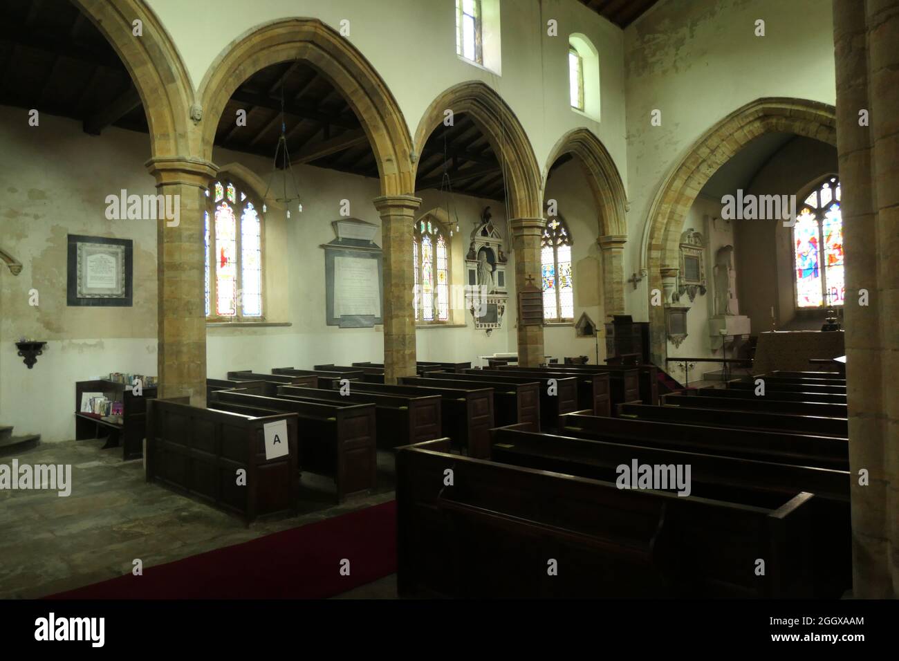 Norton Church Northamptonshire UK Stock Photo Alamy