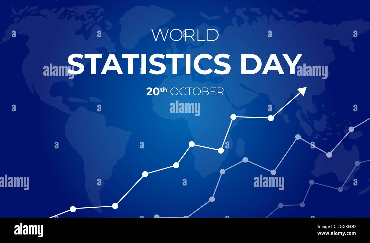 World Statistics Day Background Illustration Stock Vector Image & Art