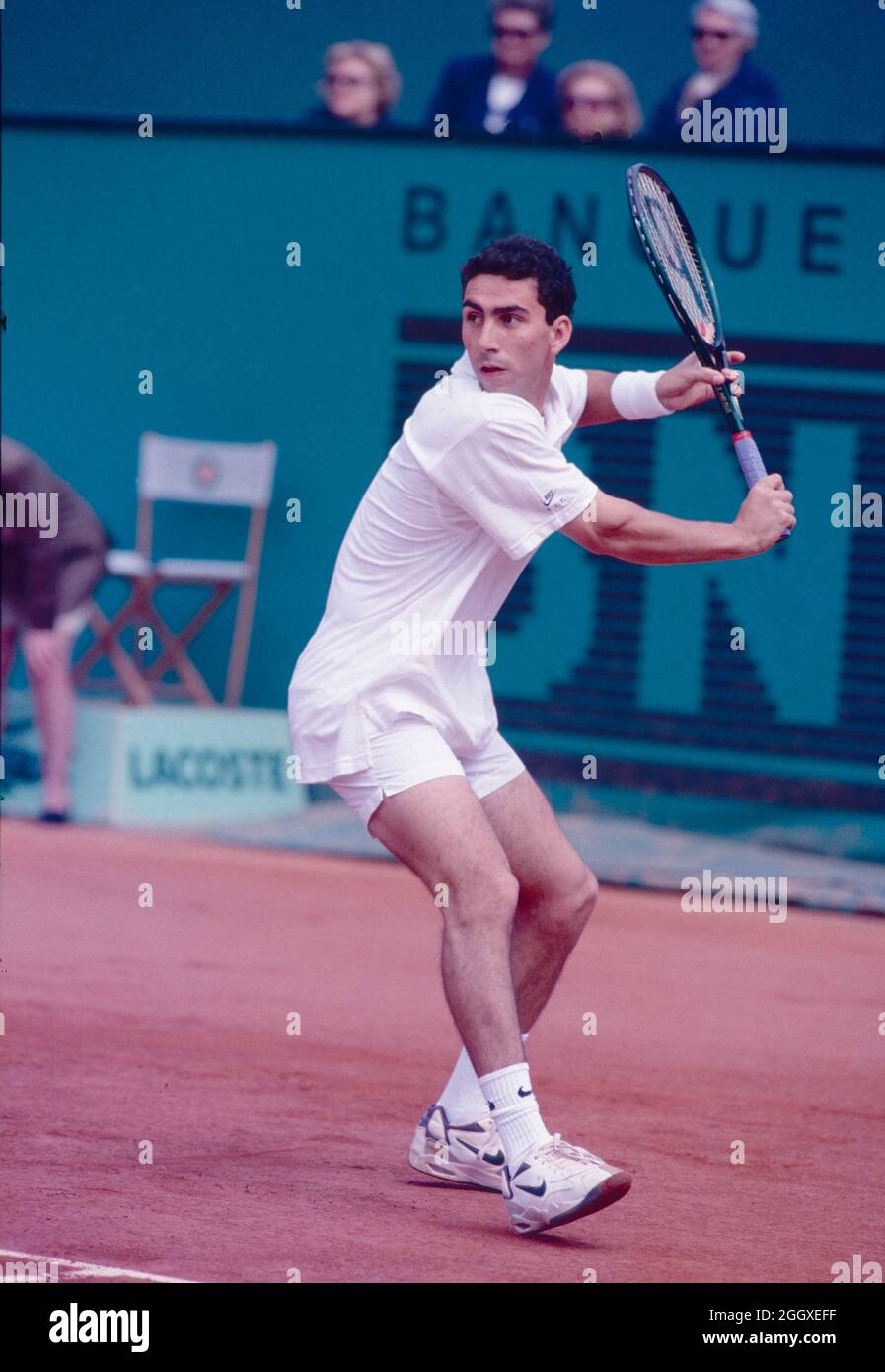 Spanish tennis player Alberto Costa, Roland Garros, France 1995 Stock Photo