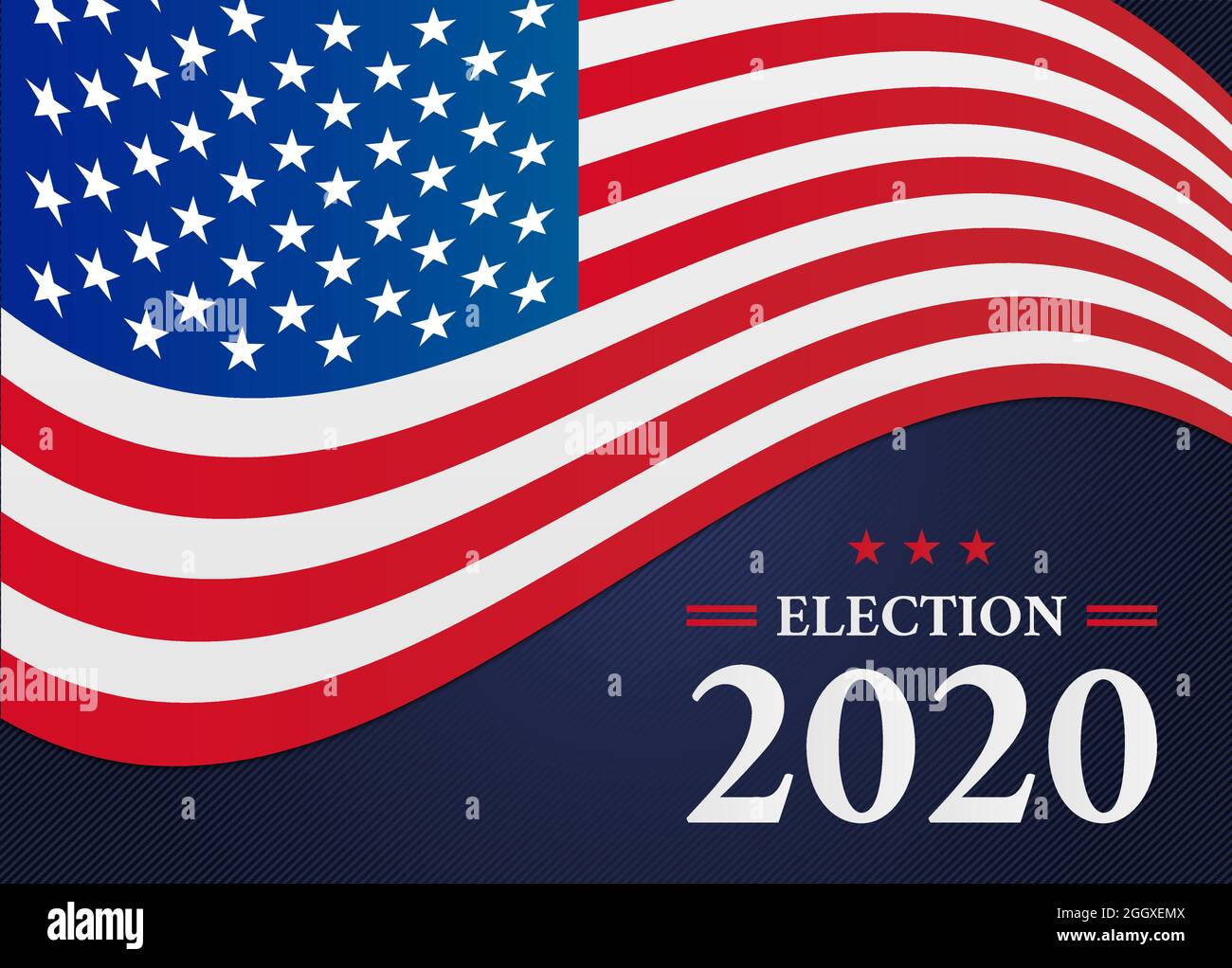 Presidential Election 2020 USA Flag Background Illustration Stock Vector Image & Art Alamy