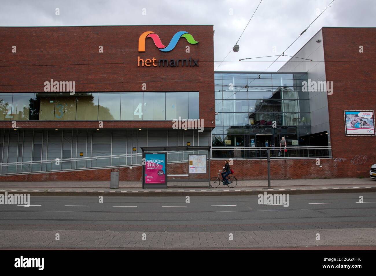 Het Marnix Swimming Pool Building At Amsterdam The Netherlands 2-9-2021  Stock Photo - Alamy