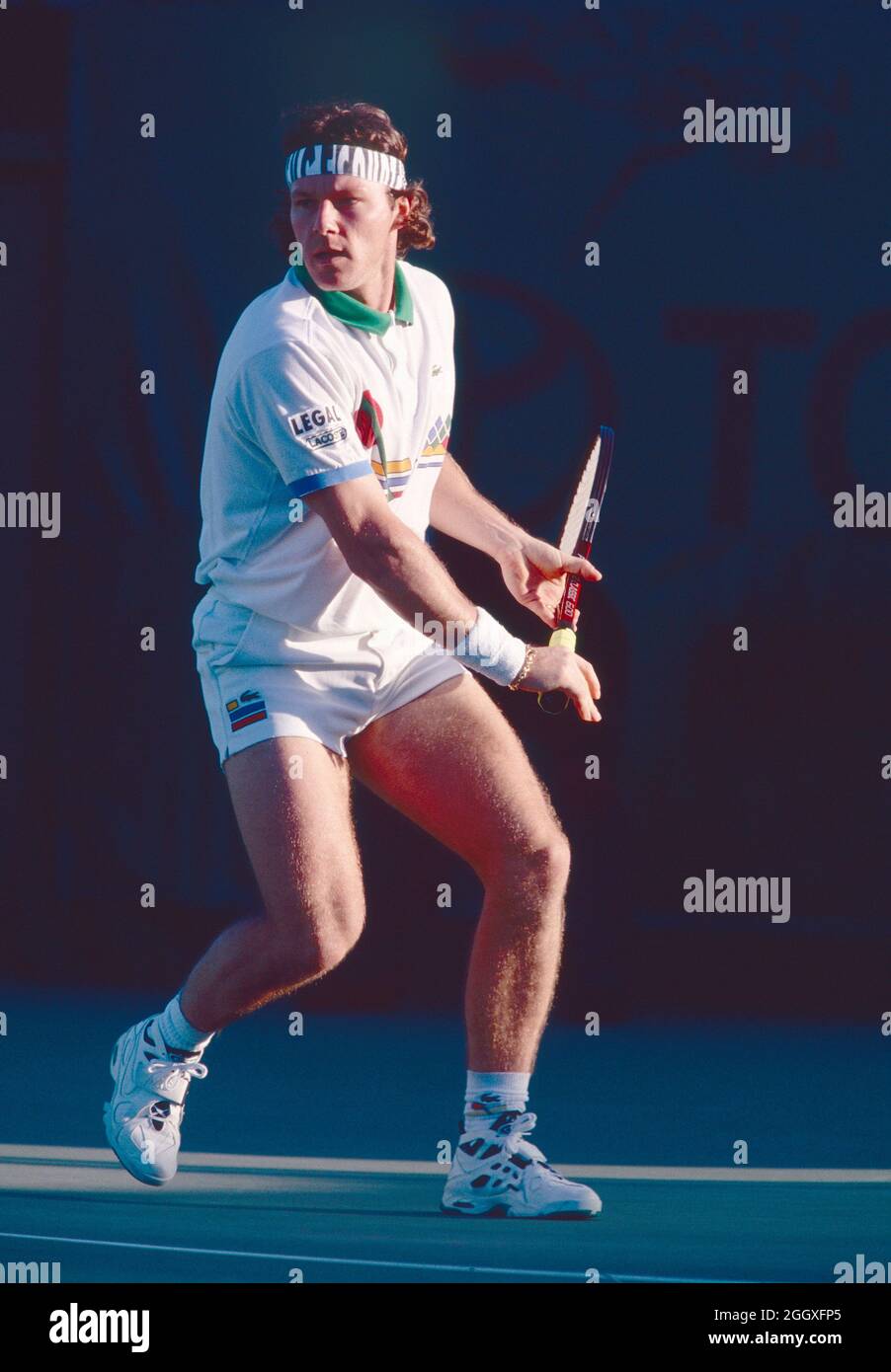 French tennis player Olivier Delaitre, 1990s Stock Photo - Alamy