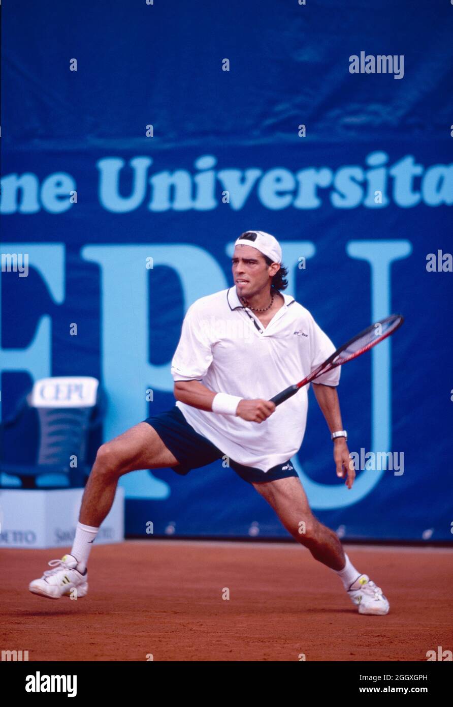 Spanish tennis player Alex Calatrava, 1990s Stock Photo
