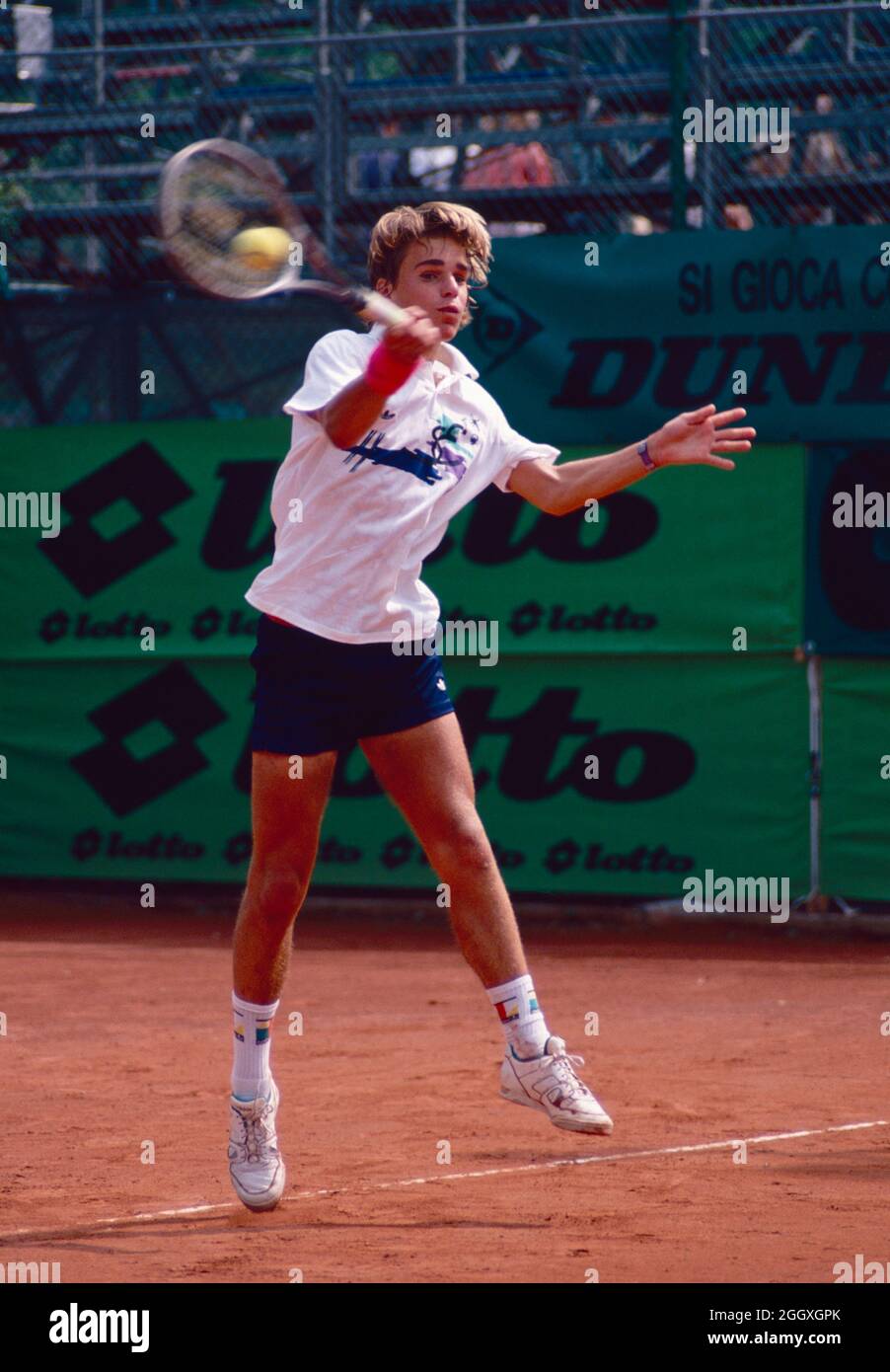 Argentinian tennis player Lucas Arnold Ker, Avvenire TC Ambrosiano 1990  Stock Photo - Alamy