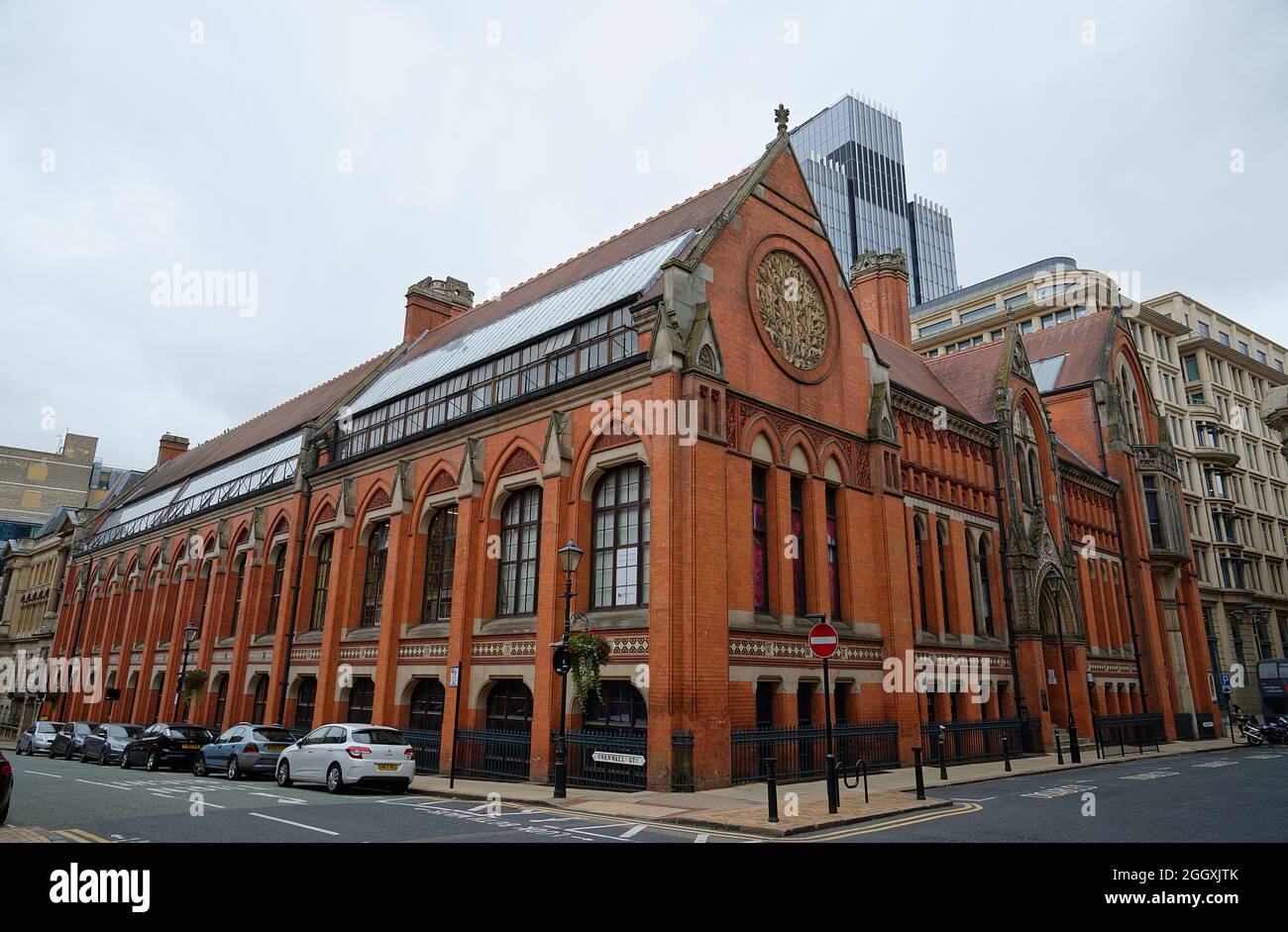 Birmingham School of Art building in Birmingham, West Midlands, England, UK. North light glass studio windows. Stock Photo