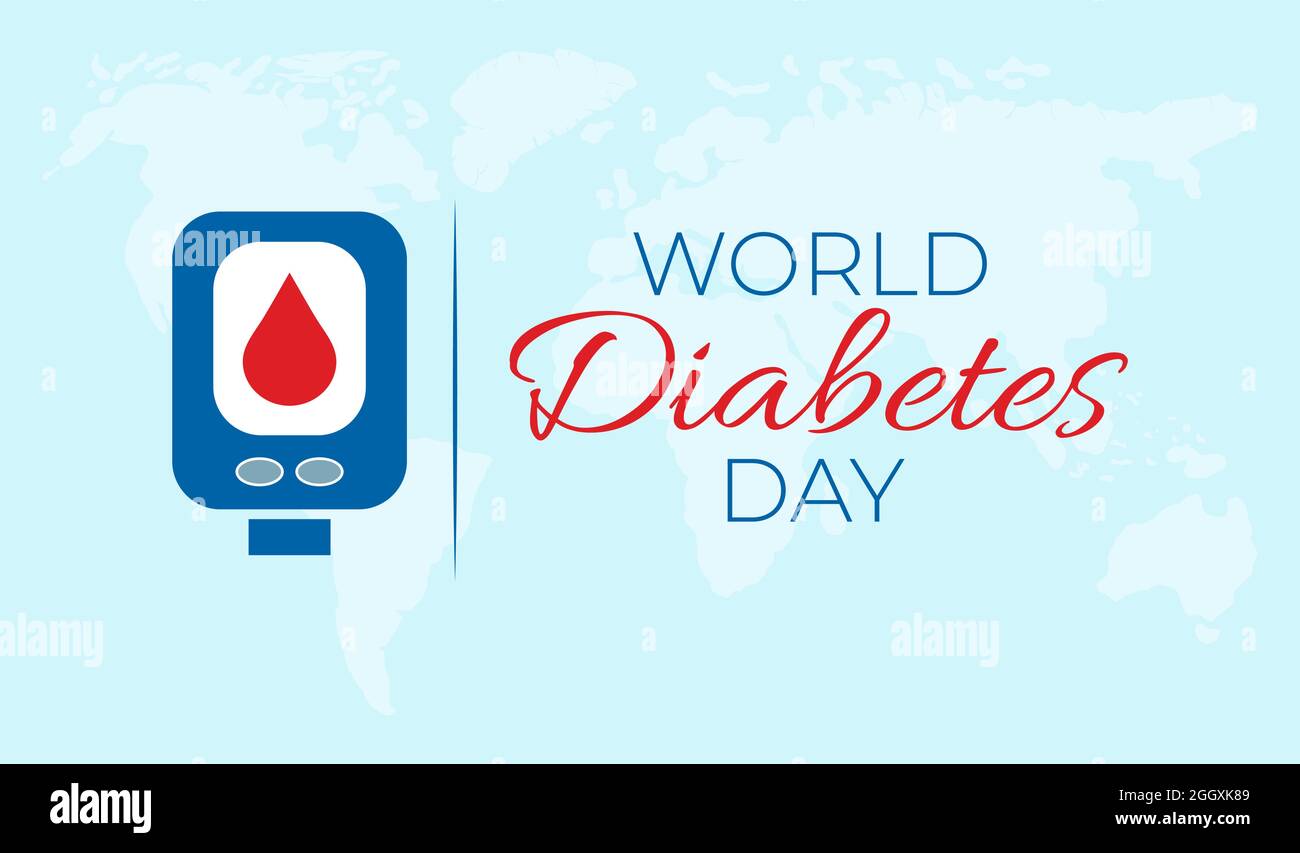 World Diabetes Day Illustration Background Banner Stock Vector Image & Art Alamy